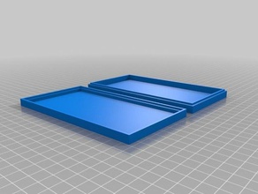 mijn aangepaste custom pres fit vak containers 3d print model - Mito3D