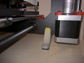 prusa i3 hephestos noise reduction feet 3d printer parts bq foot stand 3d print model - Mito3D