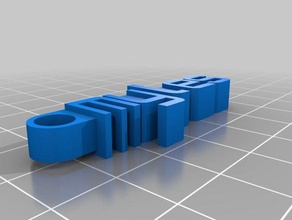 myles organización personalizado 3d print model - Mito3D