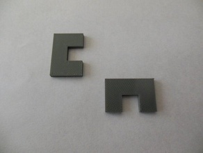 L'imprimante 3d de l'étalonnage pièce l'impression les tests L'impression la partie test d'étalonnage double tête d'imprimante extrusion une 3d print model - Mito3D