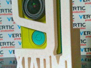 xiaomi yi stand de la cámara montaje titular 3d print model - Mito3D