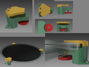 bed leveller- delta printer 3d parts 3d print model - Mito3D