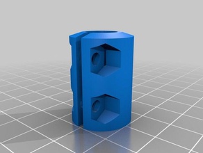 my customized parametric rigid coupler 38 parts 3d print model - Mito3D