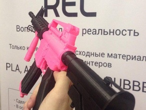 m4 carbine props garagelab m4a1m rec3d wapen 3d print model - Mito3D