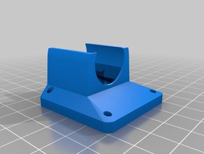tinyboy mini fabrikator 40mm de montaje del ventilador hotend 3d la impresora accesorios 3d print model - Mito3D