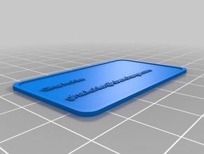 regina kohler personalizzato semplice di personalizzare il nome del tag altri 3d print model - Mito3D