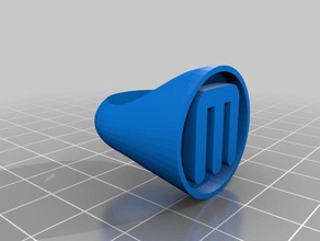 mijn maat power ring persoonlijkheid quiz editie kostuum 3d print model - Mito3D