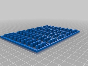 boleto de viaje en la bandeja fricción ajuste juegos los mesa juego 3d print model - Mito3D