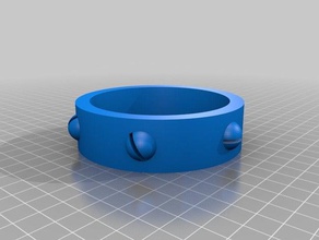 boulon de bracelet les bracelets cosplay hajimete no aku 3d print model - Mito3D