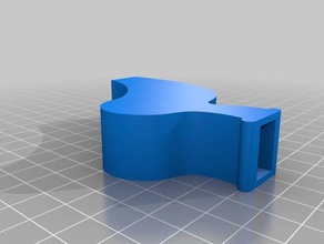 fischietto di sicurezza sport all'aperto makeitloud pea fischio 3d print model - Mito3D