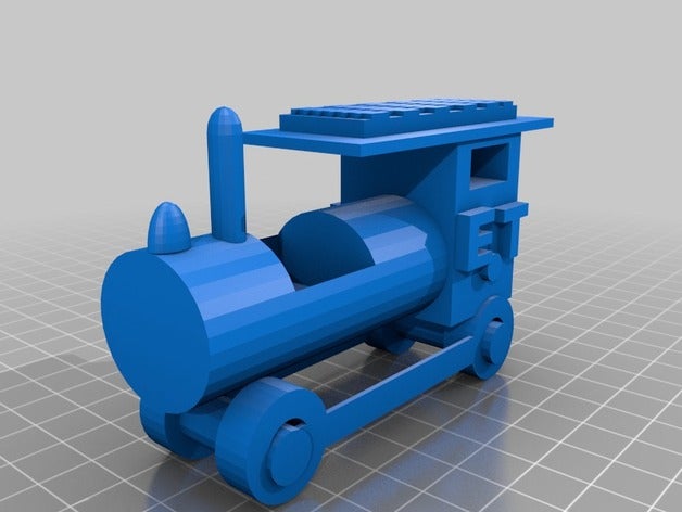 eco train 3d l'impression 3D print model - Mito3D