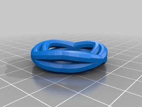 diana customizedring 1turn 1rotation fashion 3d print model - Mito3D