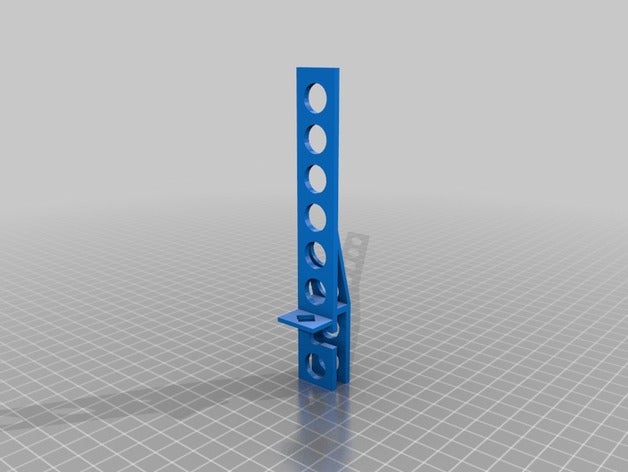 wire shelf end prop organization 3D print model - Mito3D