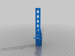 wire shelf end prop organization 3d print model - Mito3D