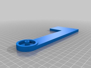 caixa de correio bandeira substituição partes 3d print model - Mito3D