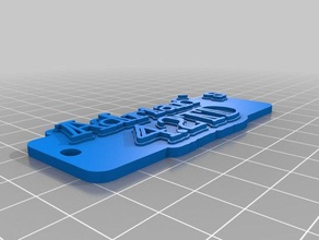 adrian kt organización personalizado 3d print model - Mito3D
