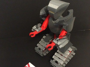 mt explorer scout toys games ctrl design catapillar robot 3d print model - Mito3D