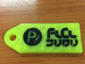 improved fooly cooly keychain keychains 3d print model - Mito3D