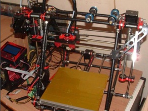 v6 clone hotend mount 3d printer parts 3d print model - Mito3D