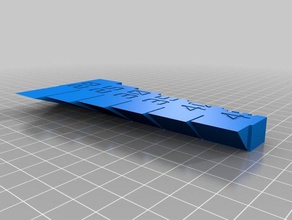 personalizado el voladizo de la impresión prueba 20 45 3 d pruebas 3d print model - Mito3D