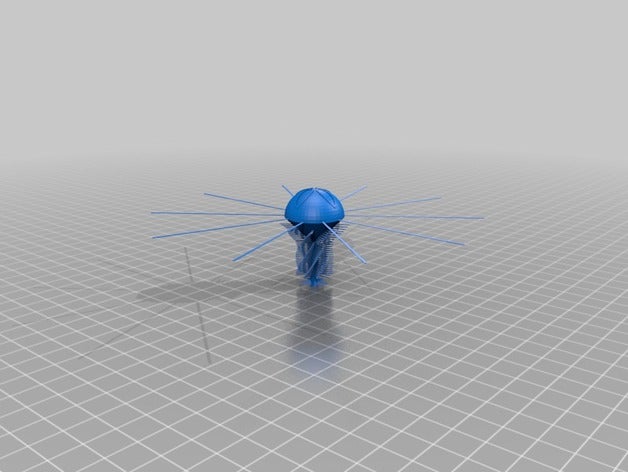 mi personalizados medusas - drooloops los animales 3D print model - Mito3D