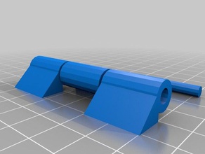 simple pin hinge design 3d printing 3d print model - Mito3D