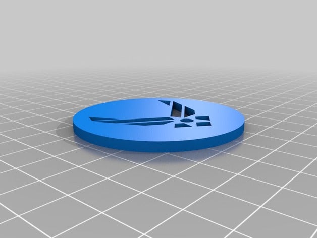 air force coin coins badges 3D print model - Mito3D