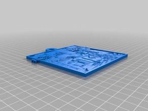 gatoradecade fab 2d art personalizzato 3d print model - Mito3D