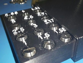 er11 collet houder machine gereedschappen rack 3d print model - Mito3D