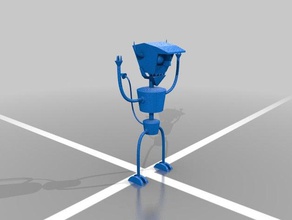 robot duivel - model robots futurama 3d print model - Mito3D