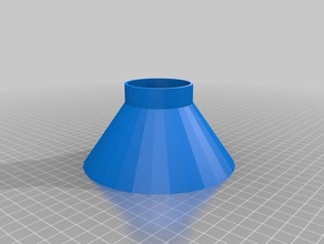powder funnel tools customized 3d print model - Mito3D