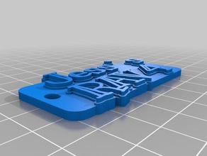 jessii organizasyon özelleştirilmiş 3d print model - Mito3D