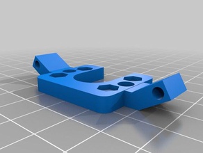 kossel één extruder effector 3d de printer extruders customizer 3d print model - Mito3D