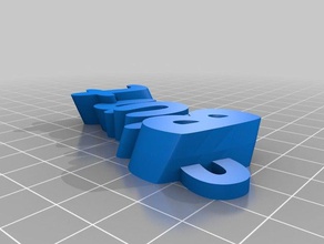 blunt organización personalizado 3d print model - Mito3D