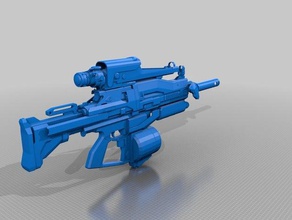 legendary destiny atheons epilogue auto rifle 3d printing bungie game weapon generator stl 3d print model - Mito3D