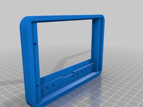 beaglebone black 4d lcd display case engineering 3d print model - Mito3D