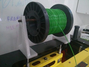 filament spool holder 3d cloner printer accessories 3dcloner 3d print model - Mito3D