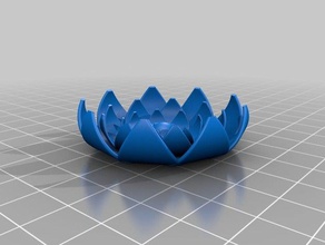 lotus flower sculptures 3d print model - Mito3D