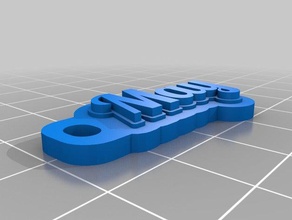de maio organização personalizado 3d print model - Mito3D