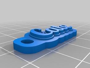 cate de l'organisation personnalisé 3d print model - Mito3D