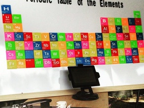 tabela periódica de elementos aprendizagem 3d print model - Mito3D