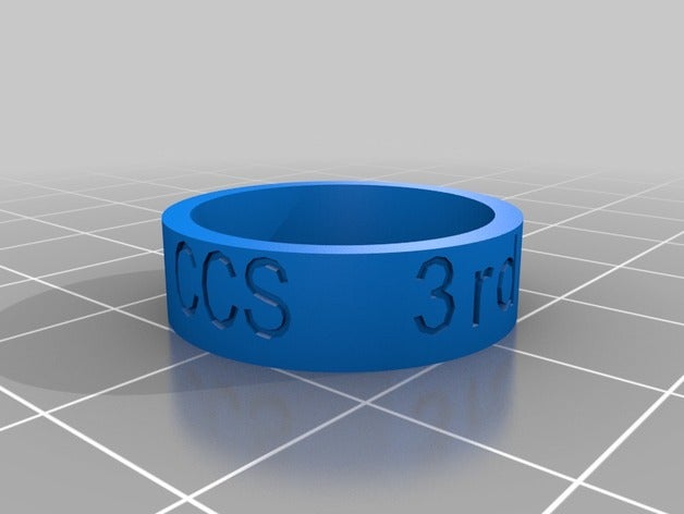 ccs 3rd rings customized 3D print model - Mito3D