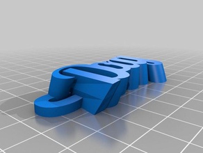 scavato portachiavi organizzazione personalizzato 3d print model - Mito3D