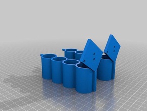 v8 engine handmade 3d printing 3d print model - Mito3D