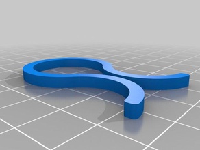 borsa clip per il cavo fai da te 3d print model - Mito3D