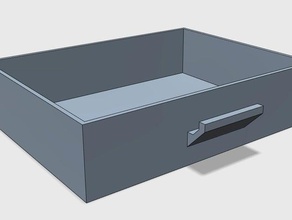 stackable drawer system organization 3d print model - Mito3D