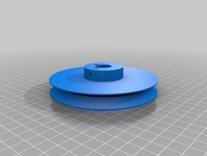 12 inch id 35 od pulley parts customized 3d print model - Mito3D