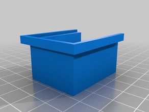 stacking bins trays organization customizable customizer stackable 3d print model - Mito3D
