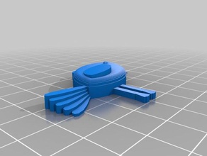 kinetic keychain accessories customized 3d print model - Mito3D