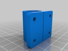 lm8uu pillow block i3 3d a impressora partes 3d print model - Mito3D